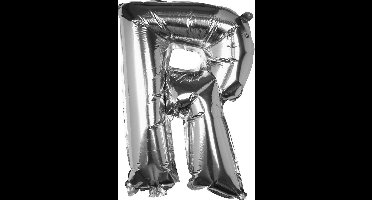 Ginger Ray Pick & Mix - Folieballon letter R - zilver