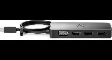 HP - Travel Hub - dockingstation - zwart