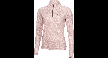 Calvin Klein Dames Pully 1/4 Zip First Layer Print Pink