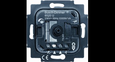 Busch-Jaeger Inbouw Gloei-Halogeen Dimmer 1000W - 230V - 50Hz