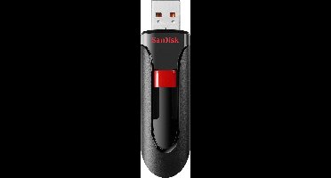 SanDisk Cruzer Glide USB-stick 256 GB Zwart SDCZ60-256G-B35 USB-A 2.0