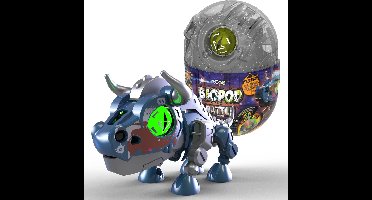 Silverlit BIOPOD Battle Single - Bouw je eigen Dino - Oplichtende ogen - Met geluid