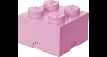 Lego - Opbergbox Brick 4 - Polypropyleen - Roze