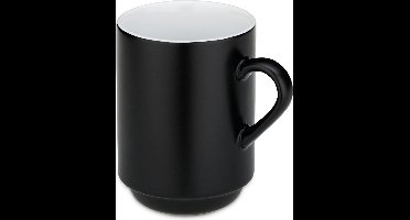 Keramieken Mok Zwart, Set van 2 - Kela | Mattia
