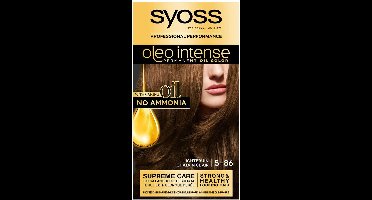 Syoss Oleo Intense 5-86 Lichtbruin - 3 st - voordeelverpakking