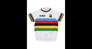Santini Fietsshirt korte mouwen  Kids - UCI World Champion Short Sleeve Jersey Baby - one size