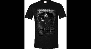 The Punisher Bricks Heren T-shirt - zwart - S