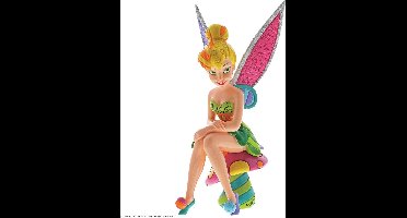Disney Britto Beeldje Tinker Bell on Mushroom 22,5 cm