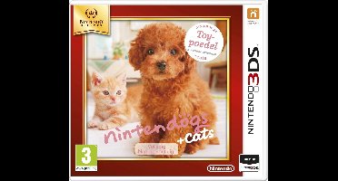 Nintendogs + Cats, Toy Poedel & Nieuwe Vrienden (Select) - 2DS + 3DS