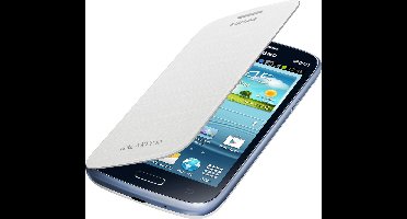 Samsung flip cover voor Samsung I8260 Galaxy Core - Wit