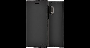 Nokia Slim Flip Case - zwart - voor Nokia 6