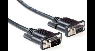 ACT - VGA (D-Sub) naar VGA (D-Sub) female - Zwart