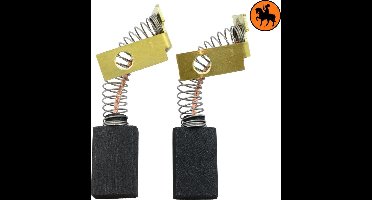 Koolborstelset voor Black & Decker zaag HD2086 - 6,35x12,7x19,5mm