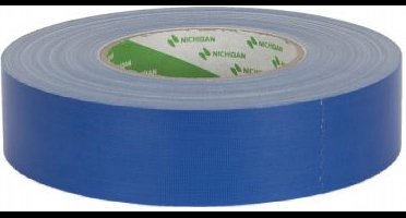 Nichiban® Duct Tape 38mm breed x 50mtr lang - Blauw - 1 rol - Podiumtape - Gaffa tape - Met de Hand Scheurbaar - Japanse Topkwaliteit -(021.0175)
