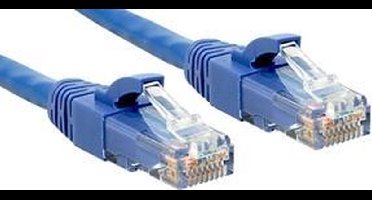 LINDY 45473 RJ45 Netwerkkabel, patchkabel CAT 6 U/UTP 2.00 m Blauw Snagless 1 stuk(s)