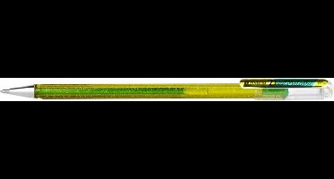 Pentel Duo Gelroller K110 Geel/Metallic Groen Limited Edition