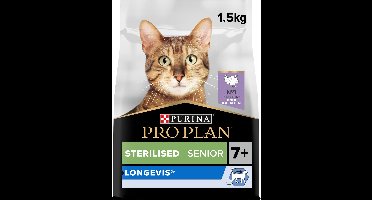 Pro Plan Sterilised Senior - Kattenvoer Droogvoer - Kalkoen - 1.5 kg