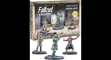 Fallout: Wasteland Warfare - Survivors: Unusual Allies - Uitbreiding - Modiphius Entertainment - Ongeschilderd