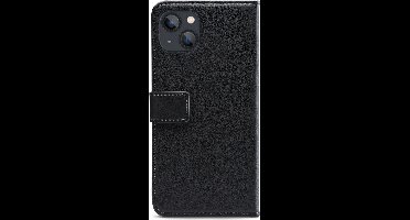 Mobilize Telefoonhoesje geschikt voor Apple iPhone 13 Mini Hoesje | Mobilize Classic Gelly Wallet Bookcase Portemonnee | Pasjeshouder voor 2 Pasjes | Telefoonhoesje voor Pinpas / OV Kaart / Rijbewijs - Zwart