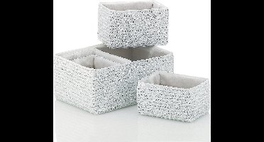 Rimossa Mand Set van 5 Stuks - Wit - Kela