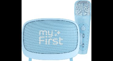 myFirst Voice 2 Draagbare Interactieve Microfoon & Draadloze Luidspreker, Blauw