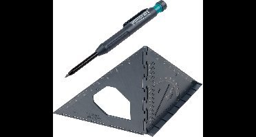 wolfcraft - 3D Winkelhaak - Projectset 'Meten en markeren' - 8659000