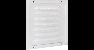 Nedco BV Kaderrooster 150x150mm aluminium wit