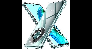 Hoesje voor Honor Magic 6 Lite backcover Shockproof siliconen Transparant