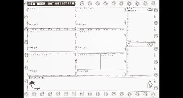 Housevitamin - Weekplanner 'Tijger' (A4)