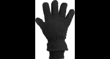 Heatkeeper - Thermo heren thinsulatie fleece handschoenen - Zwart - S/M - 1-Paar - Thinsulate