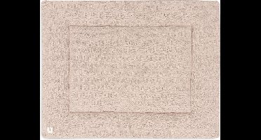Jollein - Boxkleed 75x95cm - Speelkleed Baby - Grain Knit - Wild Rose
