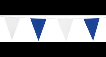 Wefiesta Vlaggenlijn 10 Meter Polyetheen Wit/blauw