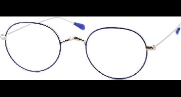 I Need You G14200 Leesbril Lennard Blauw zilver +1.00