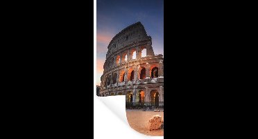 Muurstickers - Sticker Folie - Italië - Rome - Colosseum - 20x40 cm - Plakfolie - Muurstickers Kinderkamer - Zelfklevend Behang - Zelfklevend behangpapier - Stickerfolie