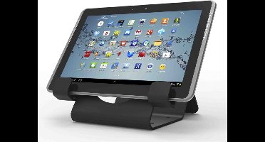 Maclocks CL12UTHBB, Universele Tablethouder met slot, incl. 1,8 m vergrendelingsdraad, zwart