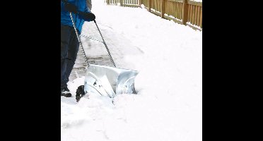 Westfalia Sneeuwschuiver op wieltjes, Sterk en Robuust
