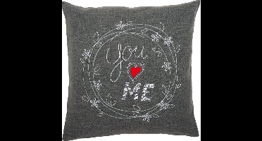 Borduurkussen kit Red heart - Vervaco - PN-0156053