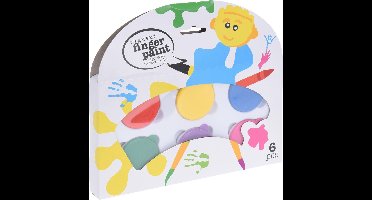 Free And Easy Vingerverf 6-delig Multicolor