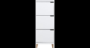 FYN Mena - Schoenenkast - Wit Hout