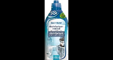 BSI - Bactisan C Desinfecteermiddel - Voor alle oppervlakten toepasbaar en effectief tegen bacteriën en gisten - 1 l