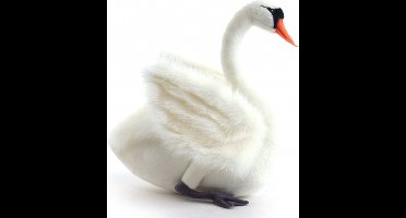 Hansa pluche witte zwaan knuffel 45 cm