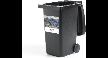 Container sticker Spanje - Bergen - Natuur - 40x40 cm - Kliko sticker