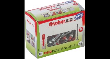 fischer DuoPower 5x25 met bolkopschroef