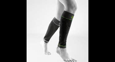 Bauerfeind Sport Compressie Kuitsleeves - Compressiekousen Maat XL - Zwart - Lange Sleeve