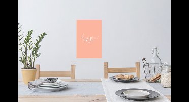 Muurstickers - Sticker Folie - Vriendje - Verliefd - Quotes - My boyfriend is the best! - Spreuken - 20x30 cm - Plakfolie - Muurstickers Kinderkamer - Zelfklevend Behang - Zelfklevend behangpapier - Stickerfolie