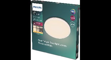 Philips Ozziet plafondlamp - rond - wit - 36W 27K