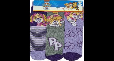 Paw Patrol-  sokken Paw Patrol- meisjes- 3 paar - maat 31/34