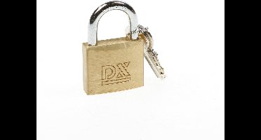 Cilinderhangslot - DX - 40mm - Verschillend sluitend - Dubbel vergrendeld