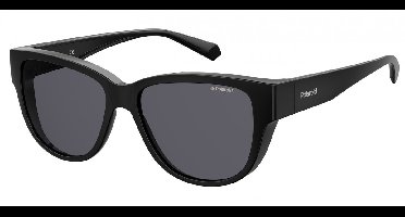 POLAROID OVERZETBRIL Zonnebril (PLD9013/S) Volwassenen Zilverkleurig Volledig omrand Polarizerend