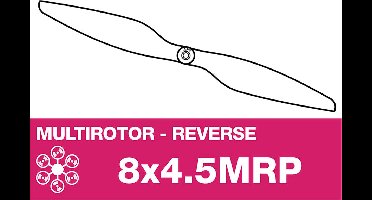 APC - Multi-Rotor propeller - Pusher / Linkslopend - 8X4.5MRP